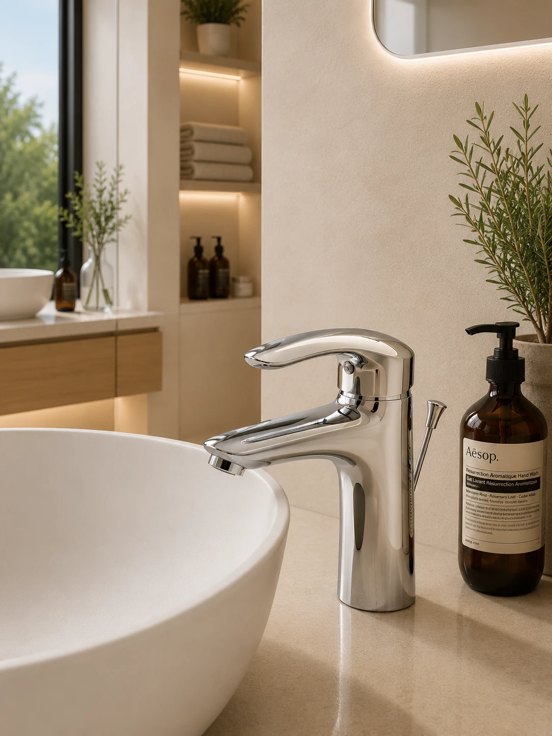 Vòi Lavabo nóng lạnh BNM1487