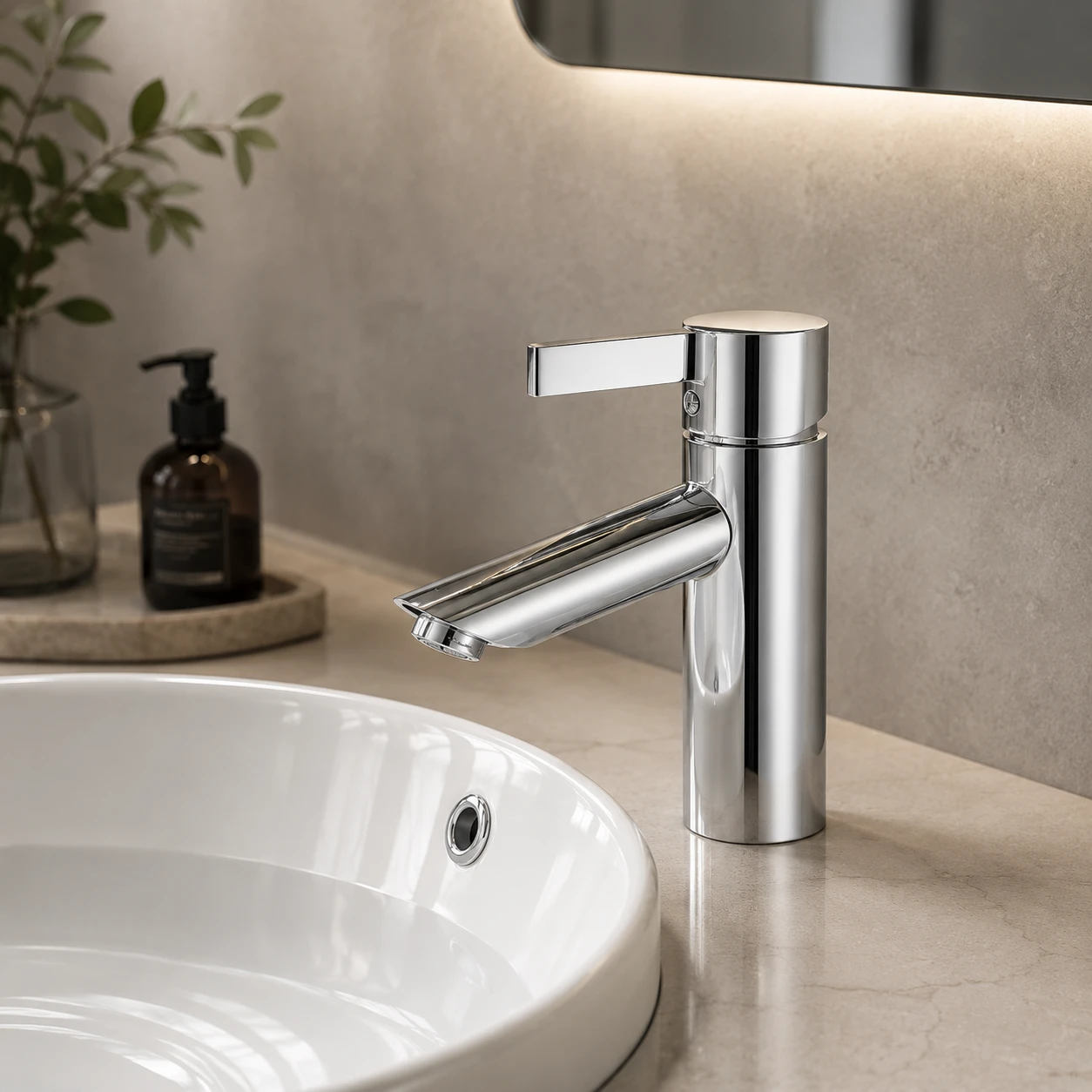Vòi lavabo nóng lạnh BNP1617