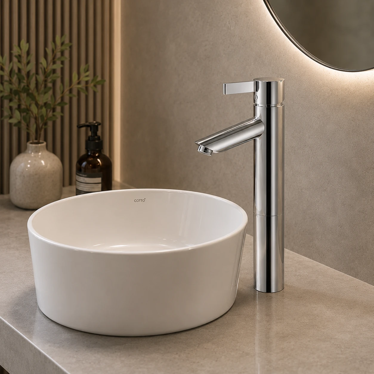 Vòi lavabo nóng lạnh BNP1619H