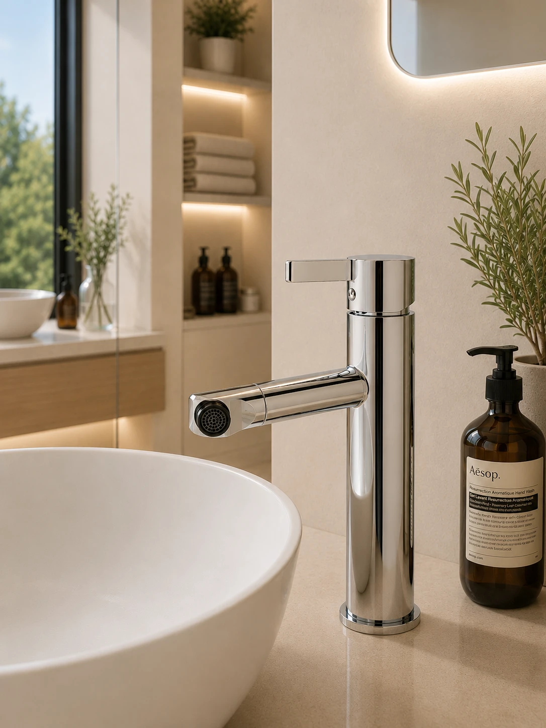 Vòi lavabo nóng lạnh BNP1621