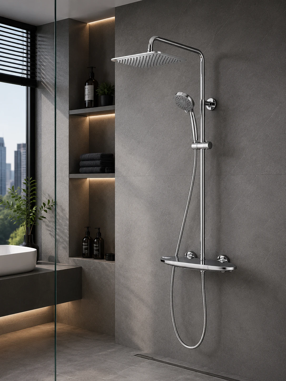 Sen tắm cây nóng lạnh STP1463W