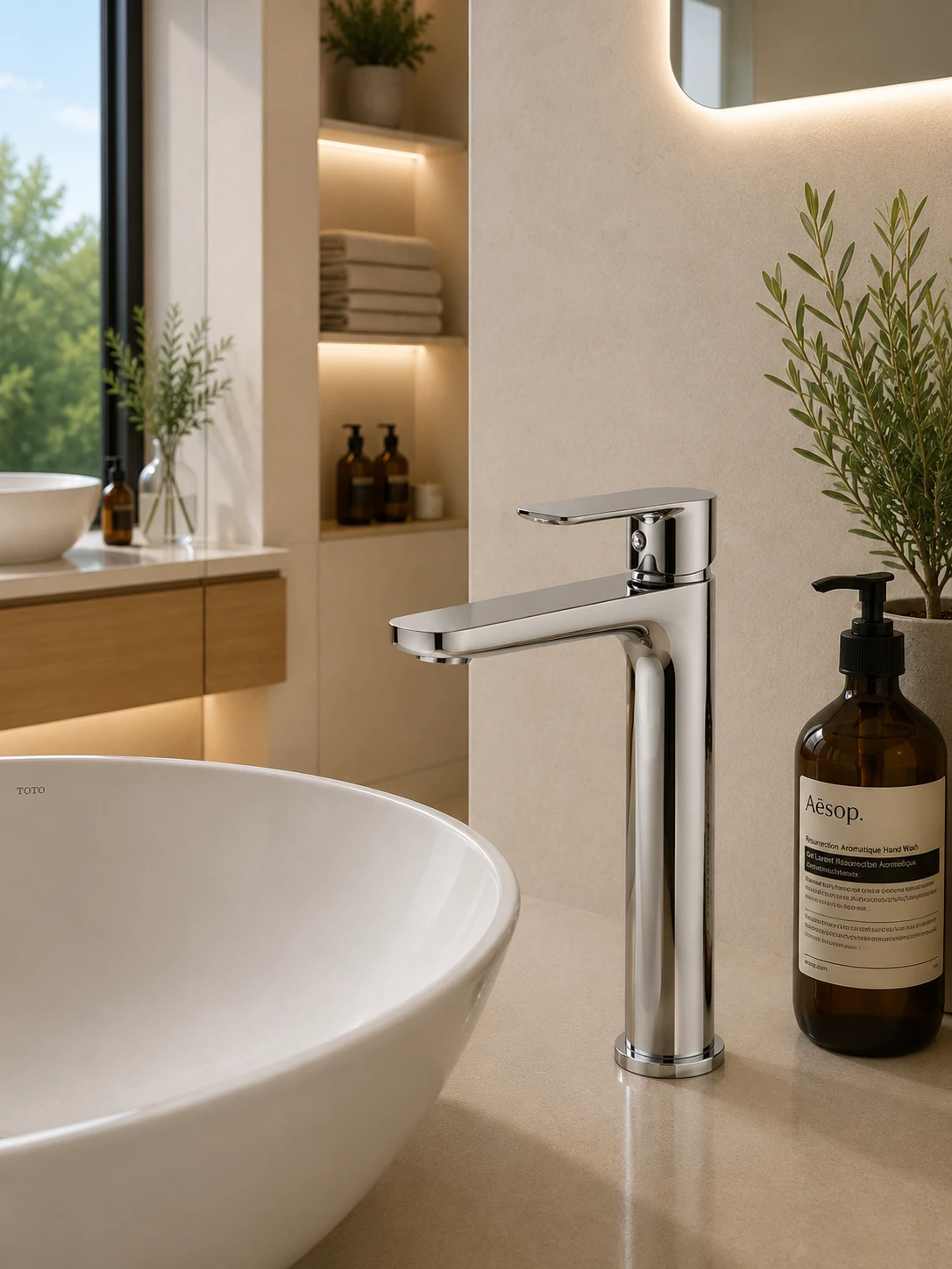 Vòi lavabo nóng lanh 1 lỗ BND1729