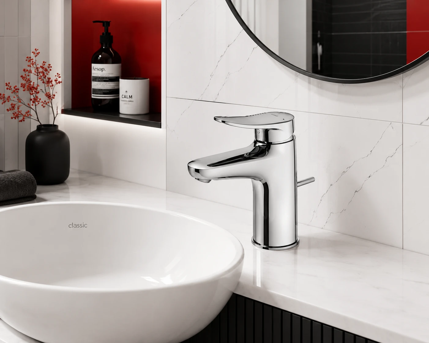 Vòi lavabo nóng lạnh BNP21110