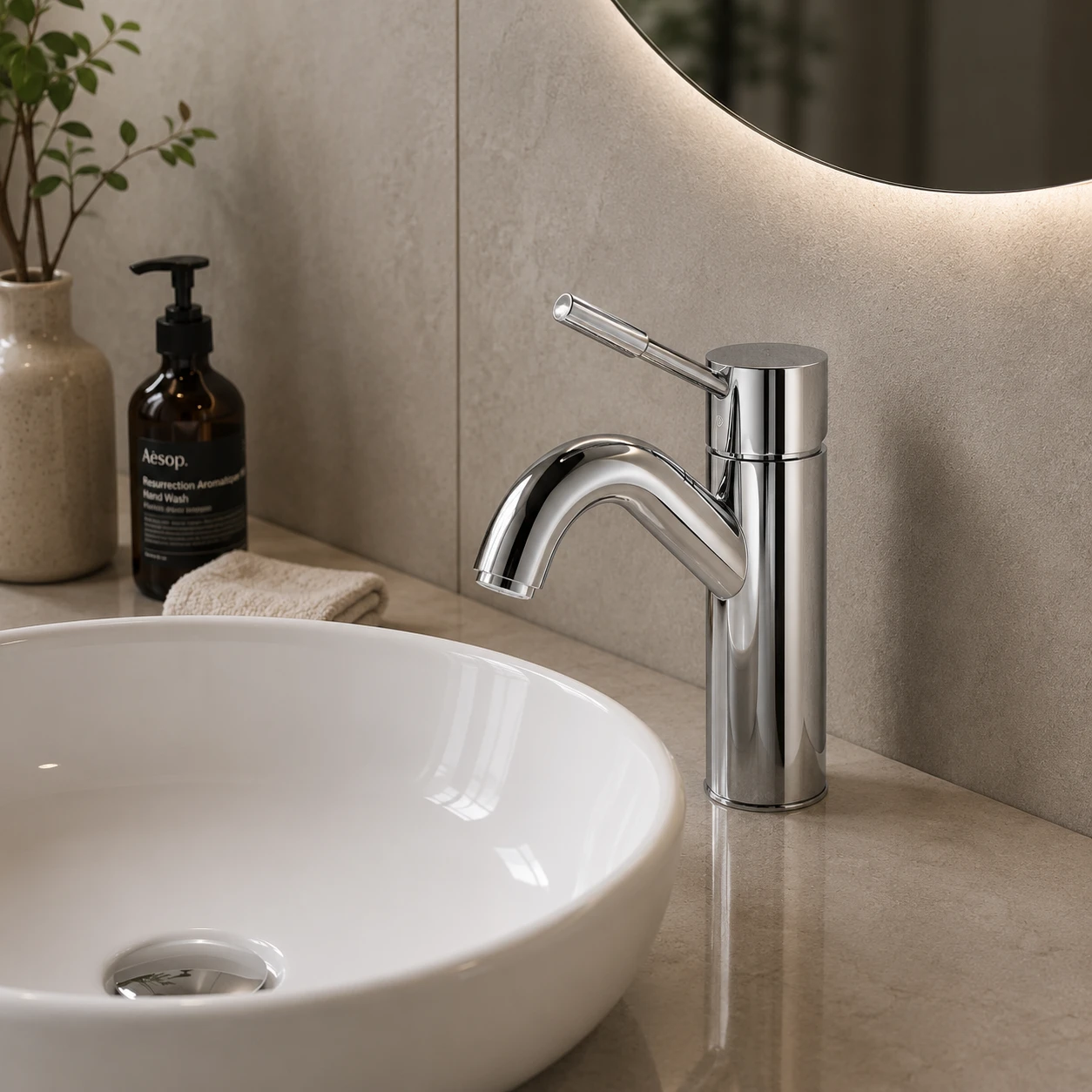Vòi lavabo nóng lạnh BNP82088