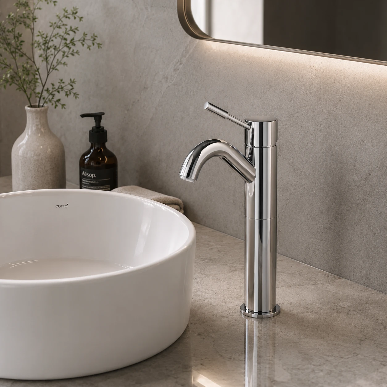 Vòi lavabo nóng lạnh BNP82089