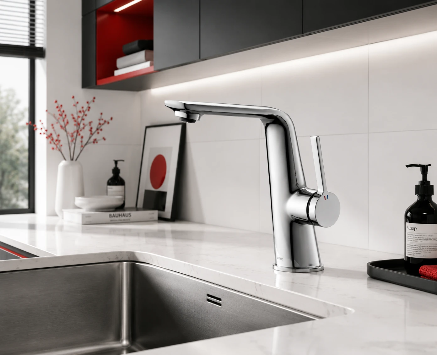 Vòi Lavabo nóng lạnh BNR1320