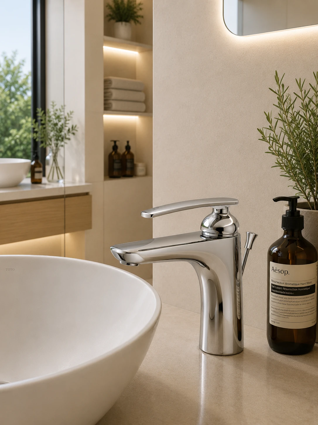 Vòi Lavabo nóng lạnh BNR1327