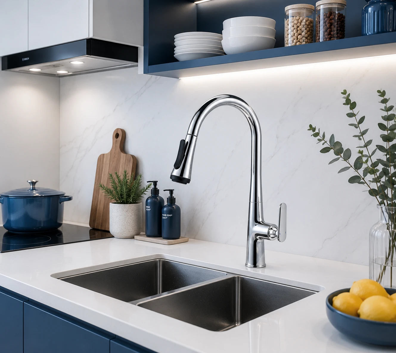Vòi bếp nóng lạnh KPX2209