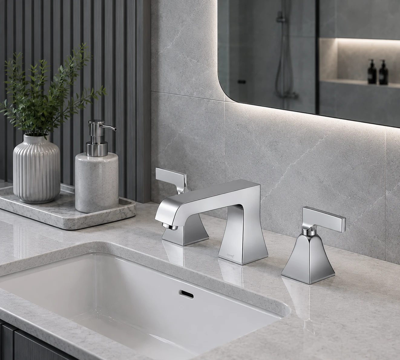 Vòi tắm thành bồn nóng lạnh TWE84049