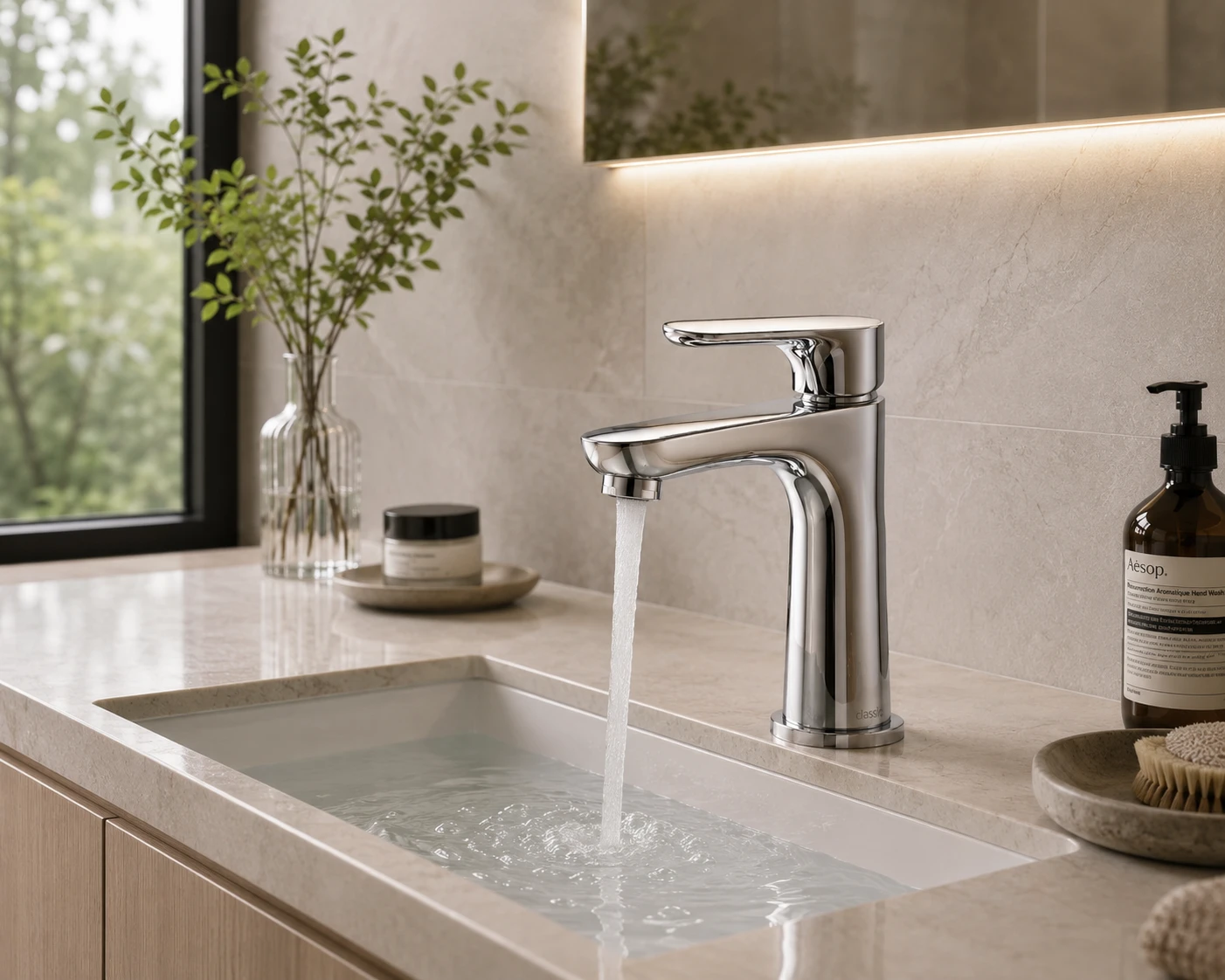 Vòi chậu nước lạnh 1 lỗ BON 1872