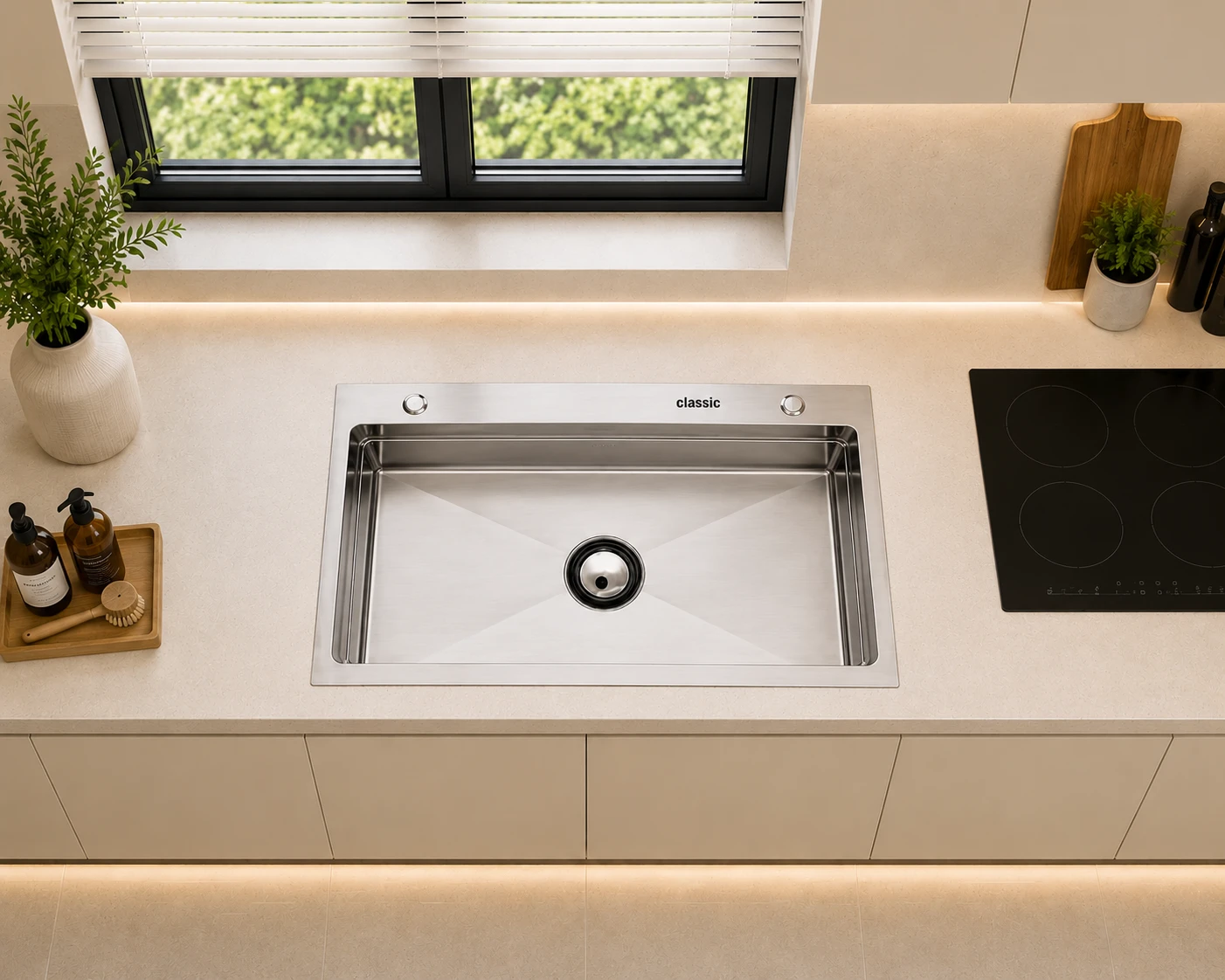 Chậu rửa bát thủ công DS6045