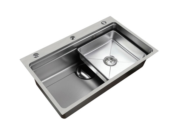 Chậu rửa một hố mặt Inox sần giật cấp ...